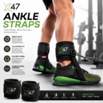X-47 Pair of Ankle Straps for Cable Machines - Image 3