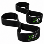X-47 Pair of Figure 8 Lifting Straps for Weightlifting & Powerlifting