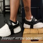 X-47 Pair of Professional Ankle Foot Straps for Cable Machines - Image 9