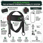 X-47 Neck Harness for Weight Lifting & Strength Training - Image 3