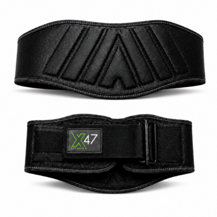 X-47 Weightlifting Belt – 6-Inch Contoured Lumbar Support Gym Belt for Men & Women